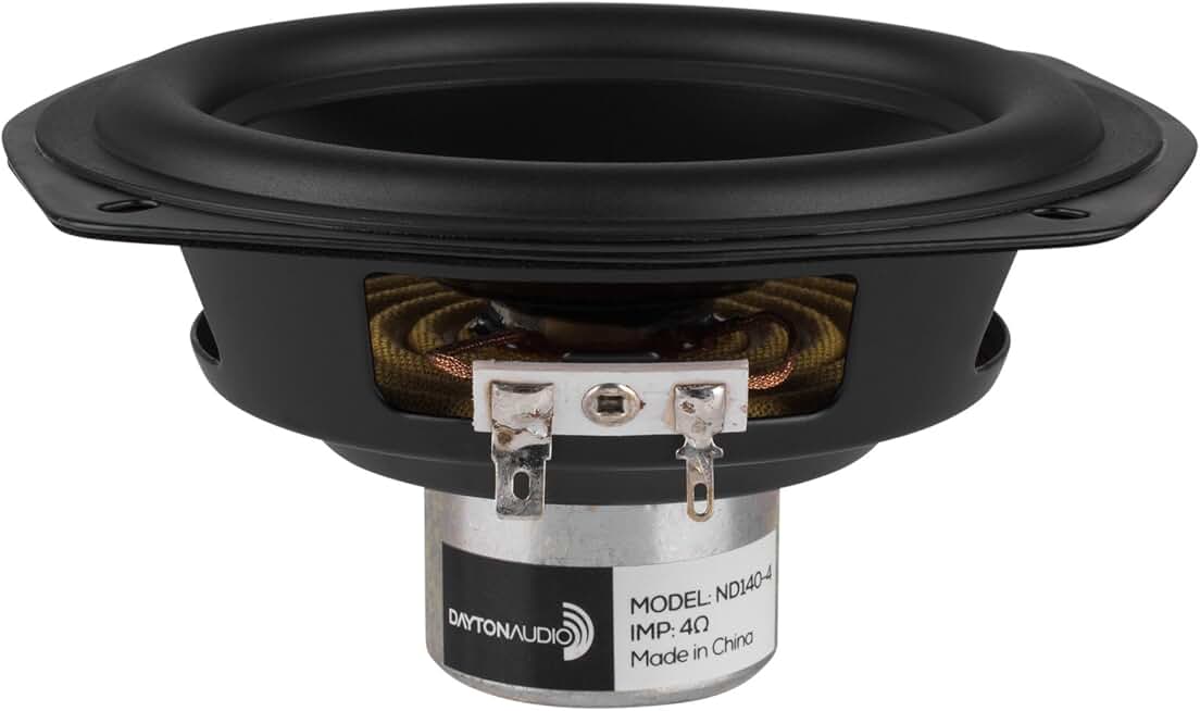 5-1/4" Aluminum Cone Midbass Neo Driver, 4 Ohm