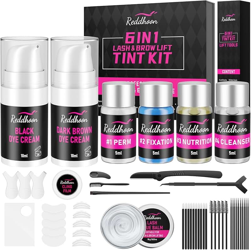 6-in-1 Lash and Brow Lift Kit with Tools