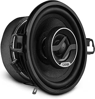 Pair of 3.5-inch 2-way coaxial car speakers