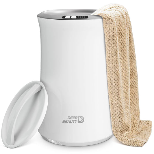 22L Towel Warmers, Bucket Towel Warmer  Large Hot Towel Heater Bucket Style with Adjustable Timer Fits Up to Two 40x70 Towels 600 W Textile Warmer for Blankets Bathrobes PJs