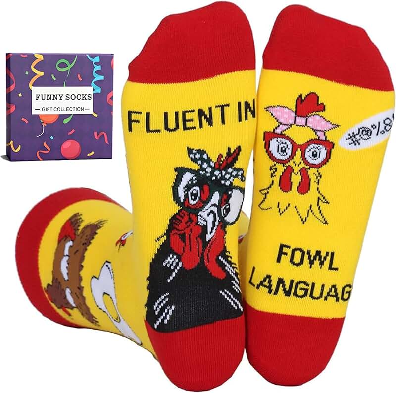 Funny Crazy Cute Women's Animal Socks