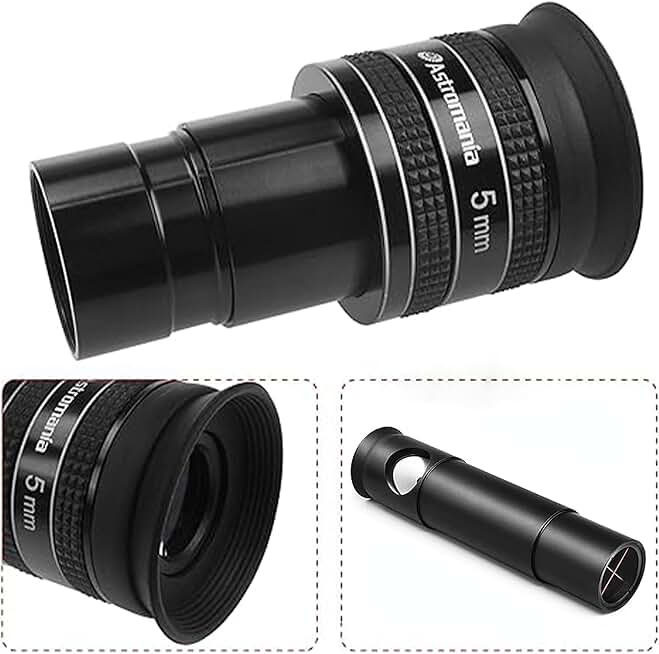 Metal Collimating Cheshire and 5mm Planetary Eyepiece Bundle