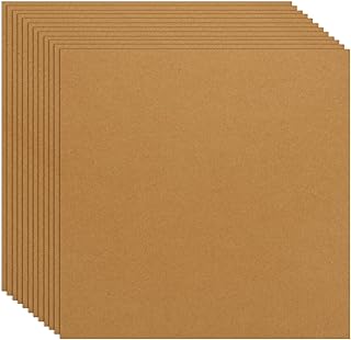 200 Sheets of 12x12 Heavyweight Brown Kraft Cardstock