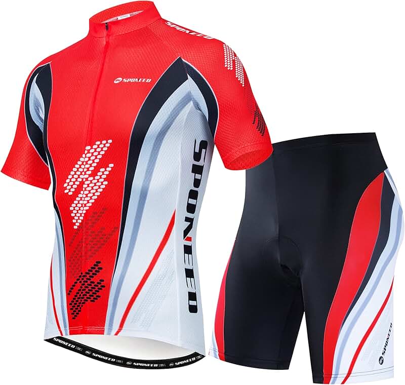 Men's Bicycle Jersey and Shorts Set