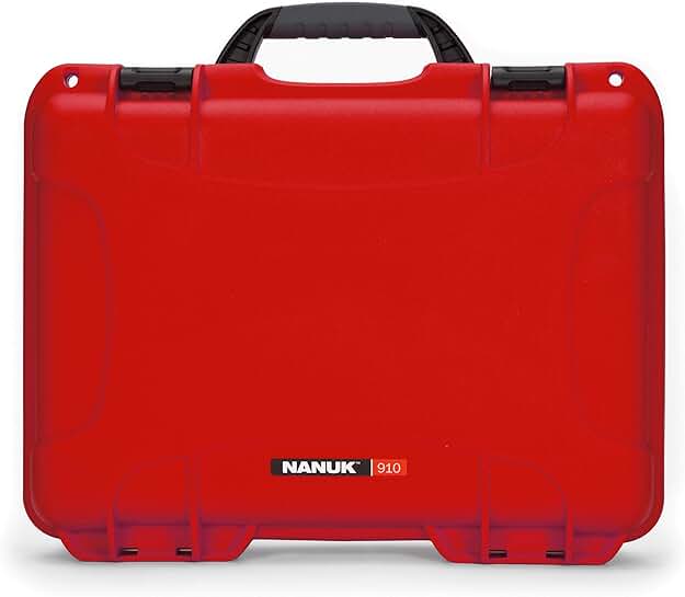 Red Waterproof Hard Case, Empty