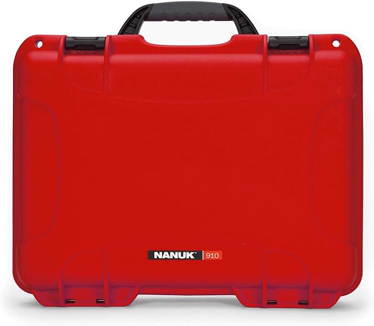 Red Waterproof Hard Case, Empty