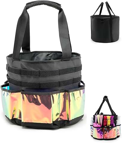 Large Capacity Travel Bag for Hair and Makeup