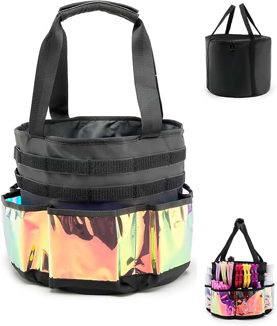 Large Capacity Travel Bag for Hair and Makeup