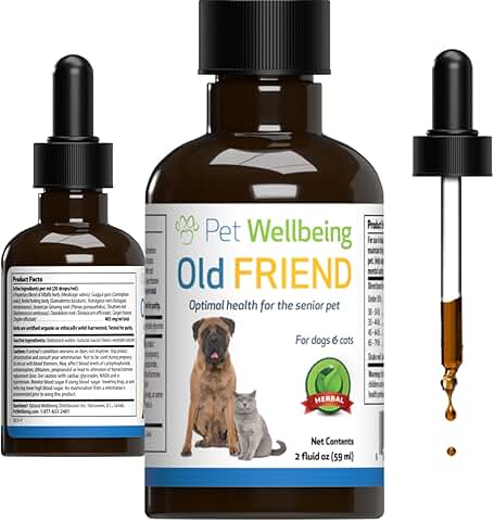 Pet Wellbeing Old Friend for Senior Cats