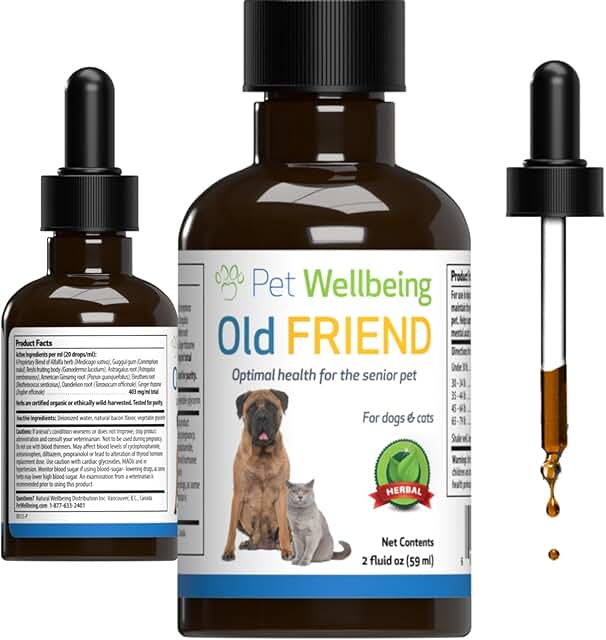 Pet Wellbeing Old Friend for Senior Cats