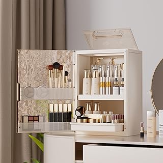 Large Makeup and Skincare Organizer with Drawers