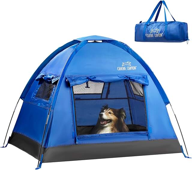 Portable Dog Tent for Indoor and Outdoor Use