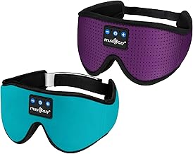 Wireless Sleep Headphones and Eye Mask, Pack of 2