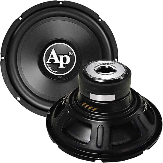 10-inch 4-Ohm DVC Subwoofer, 250W RMS