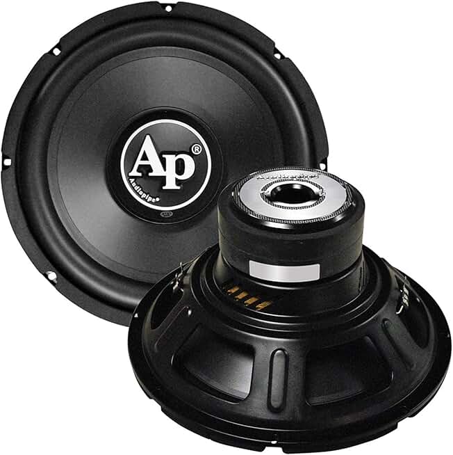 10-inch 4-Ohm DVC Subwoofer, 250W RMS