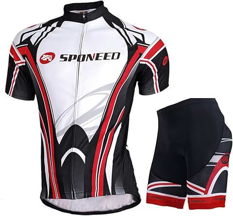 Men's Short Sleeve Cycling Jersey and Shorts Set