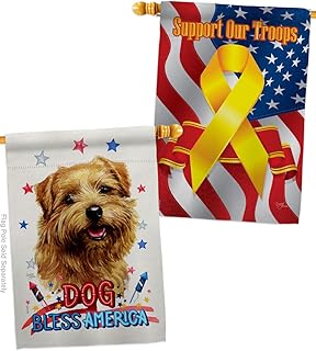 Patriotic Dog House Flag Pack for Garden or Yard
