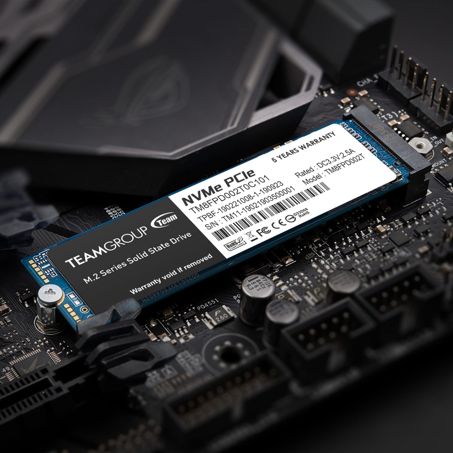 MP33 1TB SLC Cache 3D NAND TLC NVMe 1.3 PCIe Gen3x4 M.2 2280 Internal Solid State Drive SSD (Read/Write Speed up to 1,800/1,500 MB/s) Compatible with Laptop & PC Desktop TM8FP6001T0C101