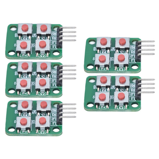 Set of 5 2x2 Button Keyboard Modules for Control