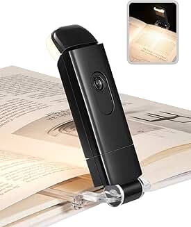 Rechargeable LED Book Light with Adjustable Brightness