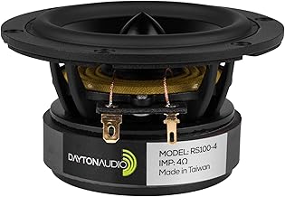 4-inch full-range speaker driver, 4 ohm