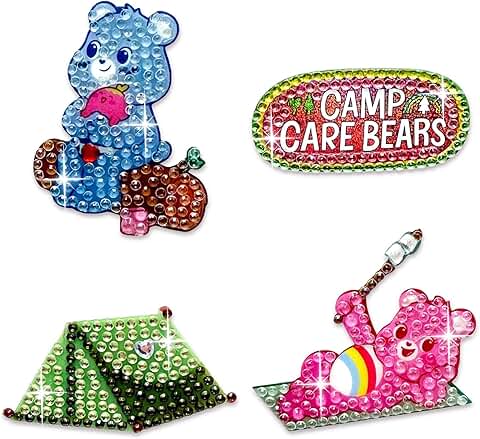 Rhinestone Stickers - Camp Care Bear 4-Pack
