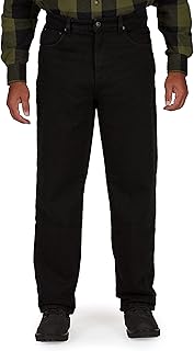 Men's Camo Fleece-Lined 5-Pocket Jeans