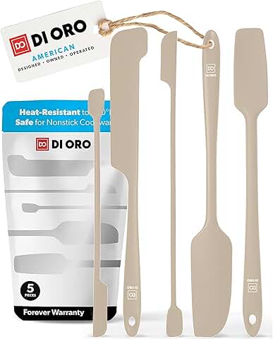 Silicone Jar Spatula Set for Cooking and Baking