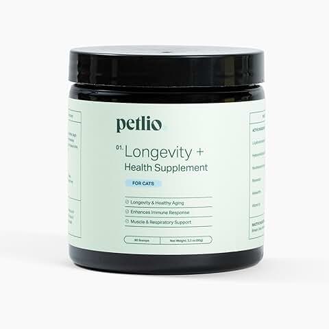 Longevity Cat Health Supplement for Immunity and Strength