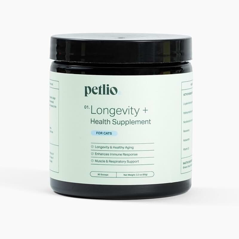 Longevity Cat Health Supplement for Immunity and Strength