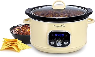 3.7 Quart Electric Slow Cooker with Removable Ceramic Pot