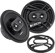 6.5-inch 3-Way Coaxial Car Speakers, 240W, Full Range