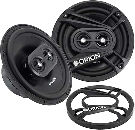 6.5-inch 3-Way Coaxial Car Speakers, 240W, Full Range