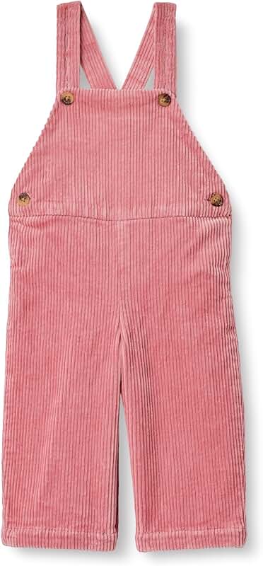 Unisex Baby Corduroy Bib Overall