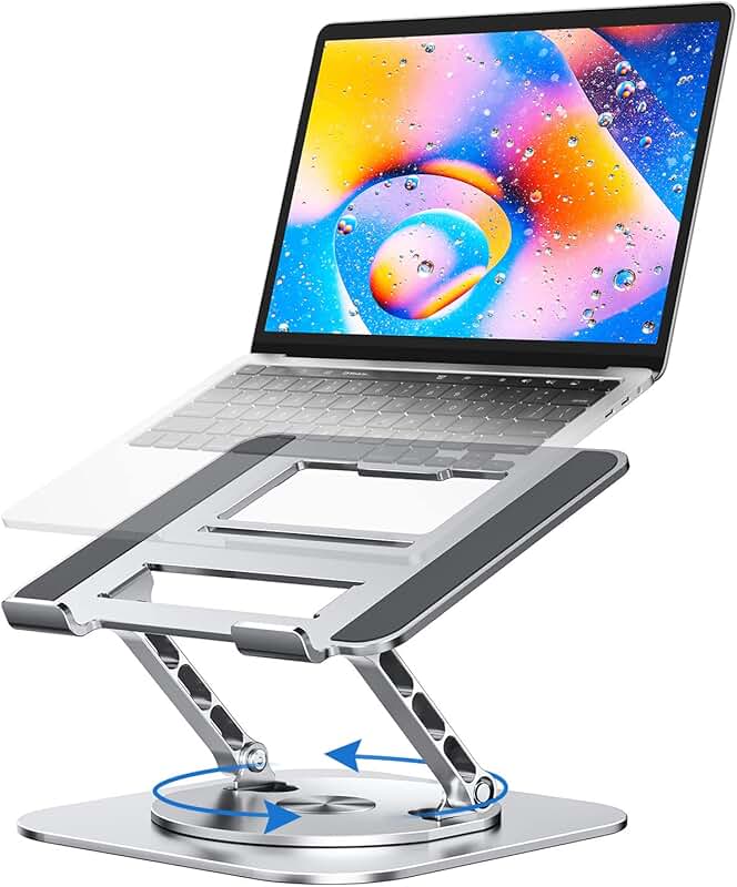 Adjustable 360° Rotating Laptop Stand for 10-17"
