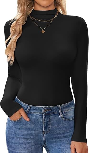 Women’s Long Sleeve Turtleneck Shirt