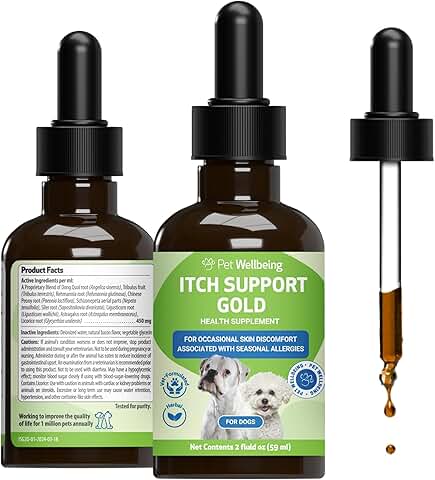Pet Itch Relief for Dogs with Allergies and Hot Spots