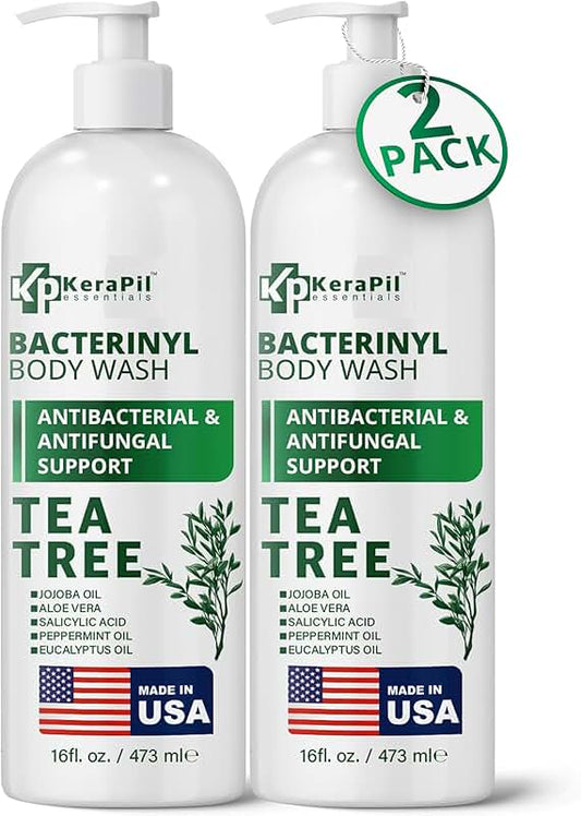 Tea Tree Oil Body Wash for Skin and Odor Relief