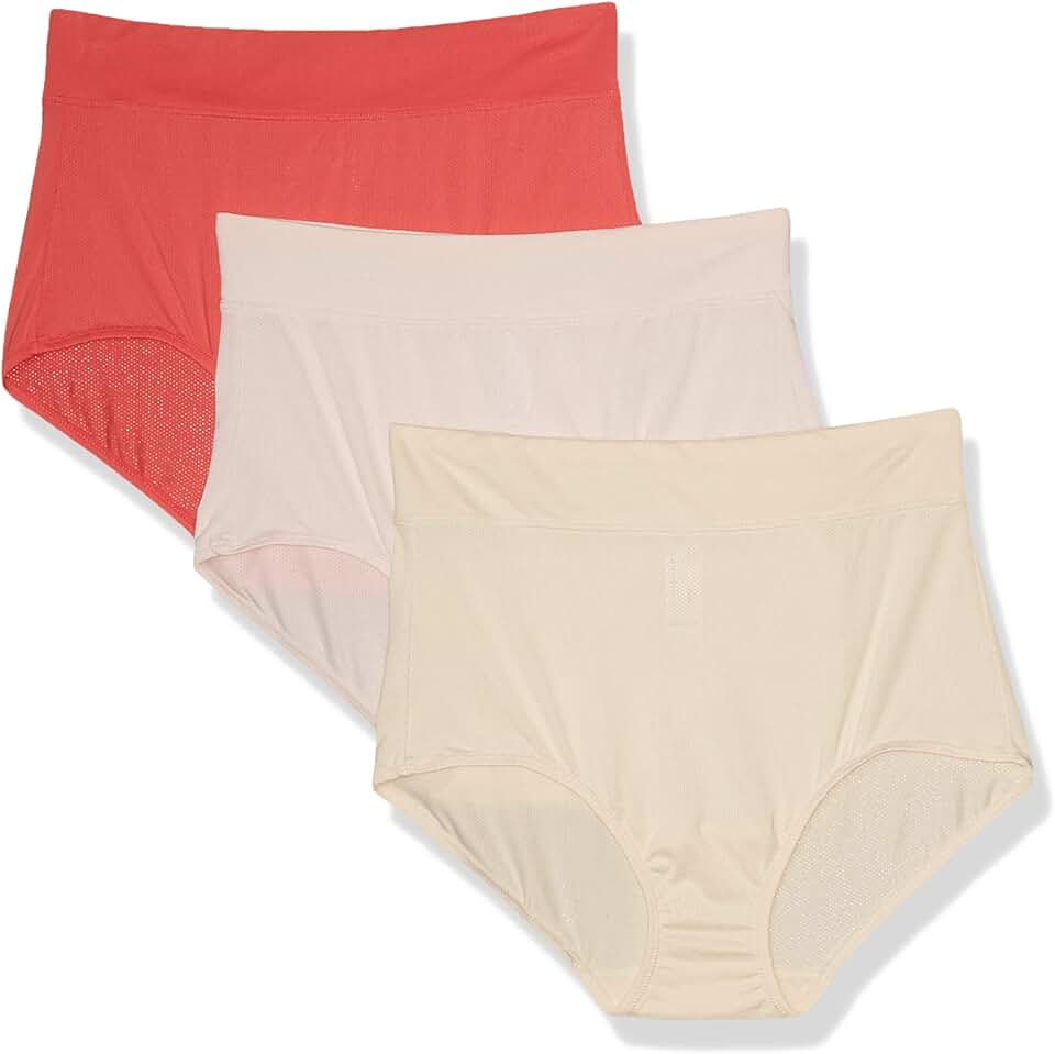 Women's breathable moisture-wicking microfiber briefs