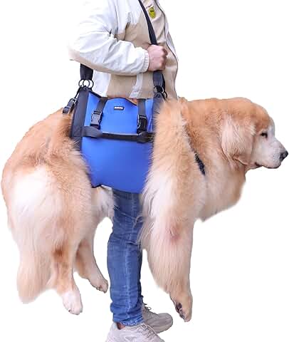 Dog Carry Sling and Support Harness for Large Dogs