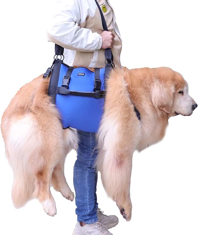 Dog Carry Sling and Support Harness for Large Dogs