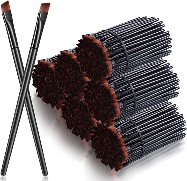 300 Disposable Eyebrow Brushes for Cosmetics