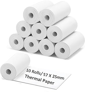 10 Rolls of Refill Paper for Kids Instant Camera