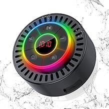 Waterproof Bluetooth Shower Speaker with LED Light