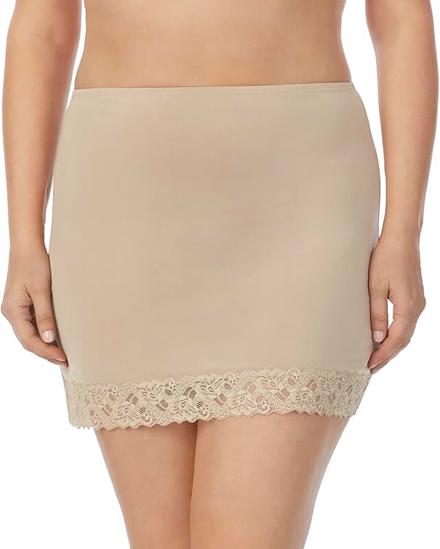 Women's Silky Touch 16 Inch Anti-Cling Above Knee Half Slip