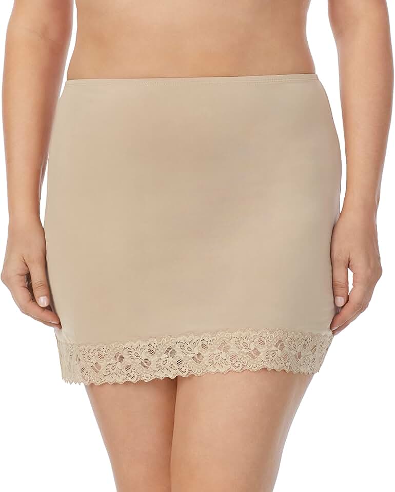 Women's Silky Touch 16 Inch Anti-Cling Above Knee Half Slip
