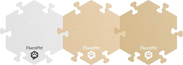 Beige Pet Button Learning Mats, 3-Pack