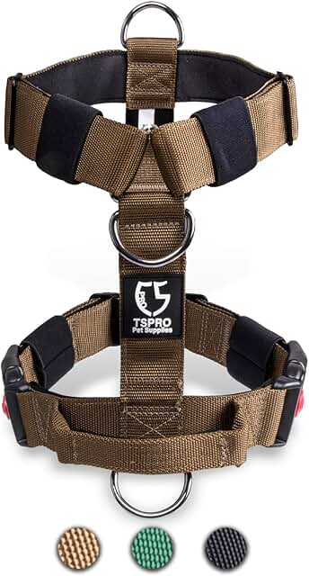 Heavy Duty Adjustable Dog Harness for Large Dogs