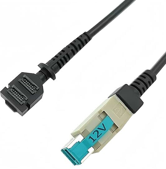12V USB to Dual 14-Pin IDC Cable, 2M