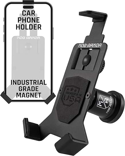 Heavy Duty Magnetic Car Phone Mount for All Vehicles